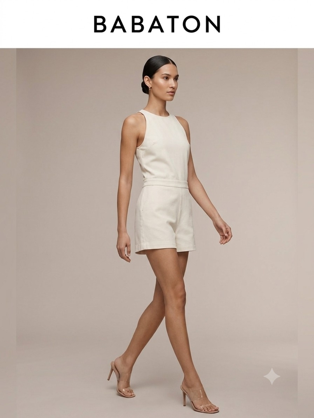 Aritzia Babaton Sleeveless Romper